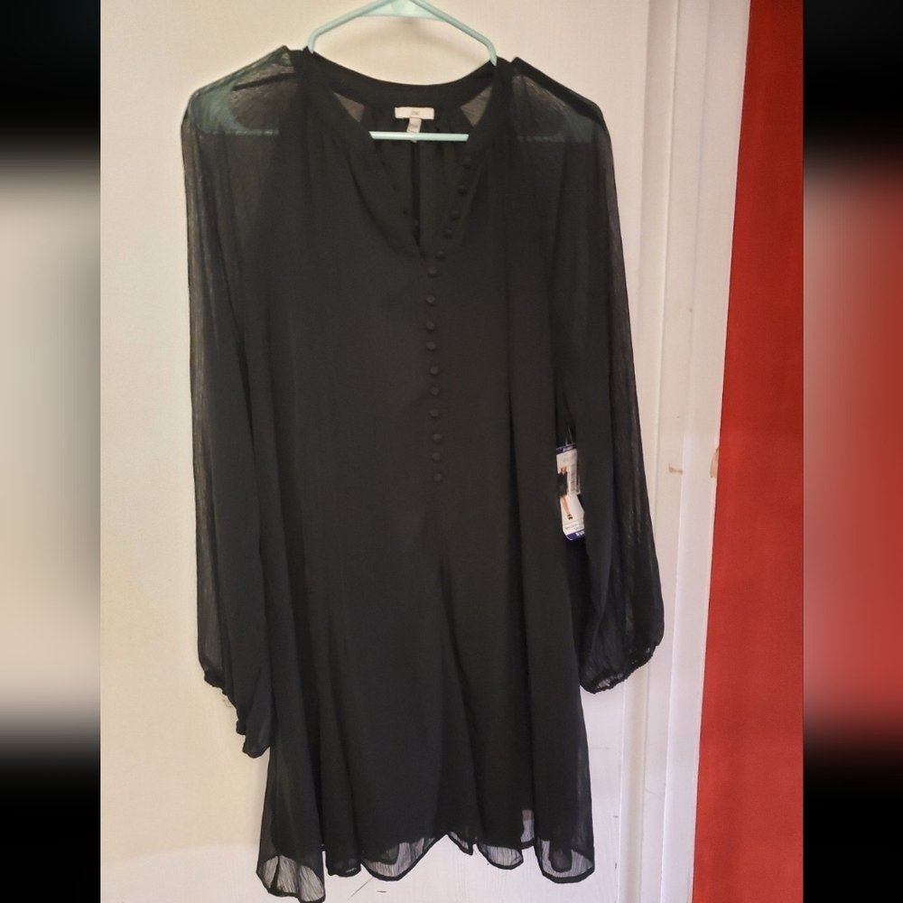 Elegant Black Women's Dress Xxl